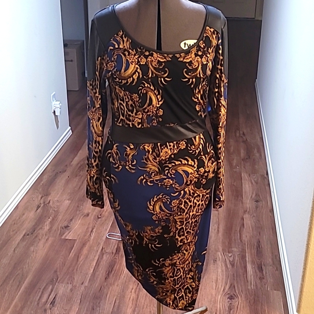 Bodycon pencil dress 2x